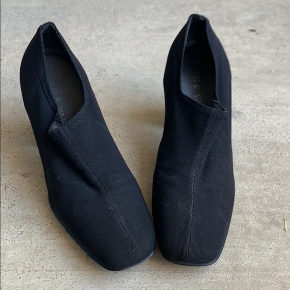 Nine West black chunky heel - Picture 1 of 3